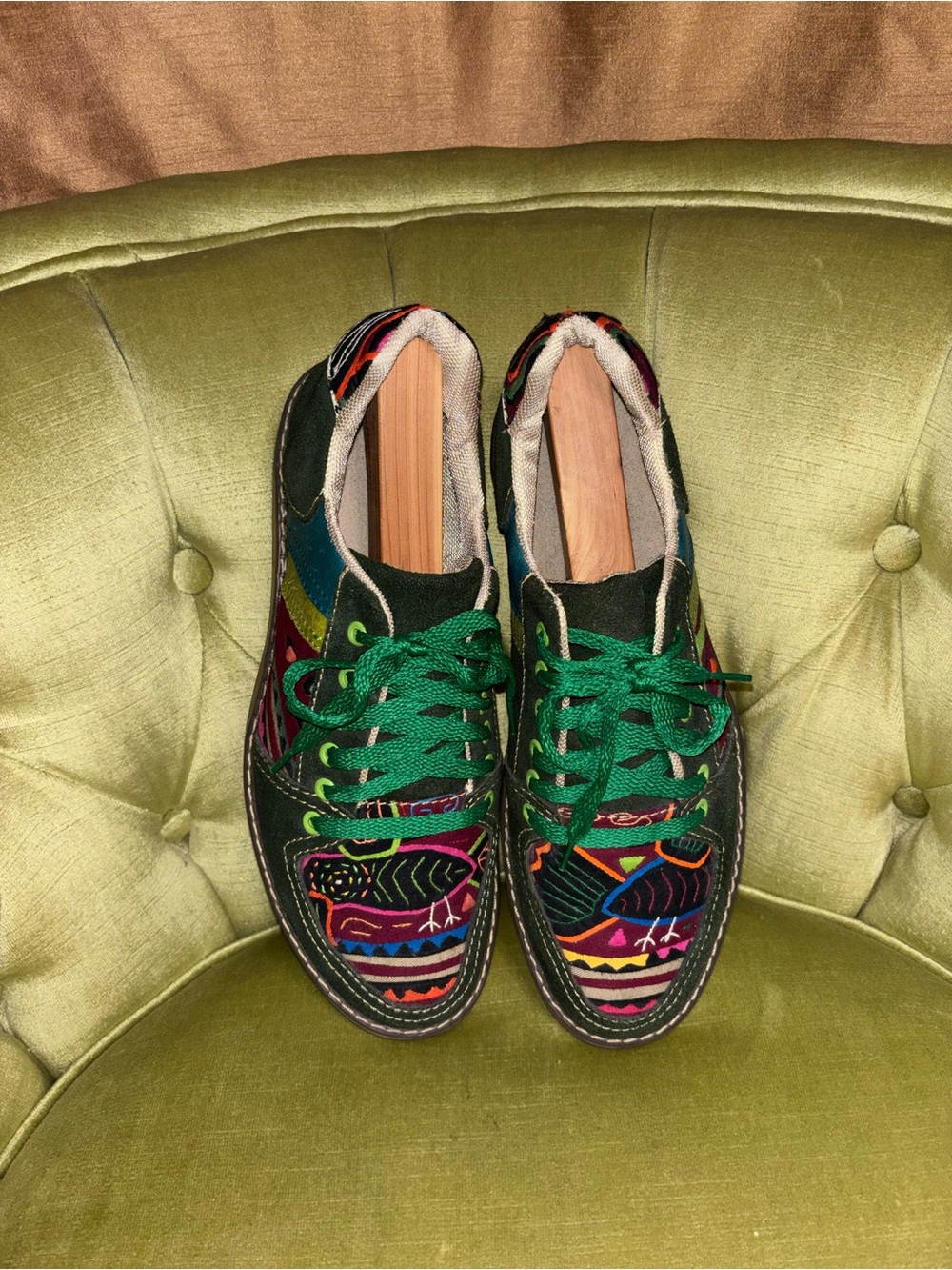 Rare Unisex Catwalk Design Italy Handmade Sneaker Size 10 Men 11 Women - Picture 9 of 10